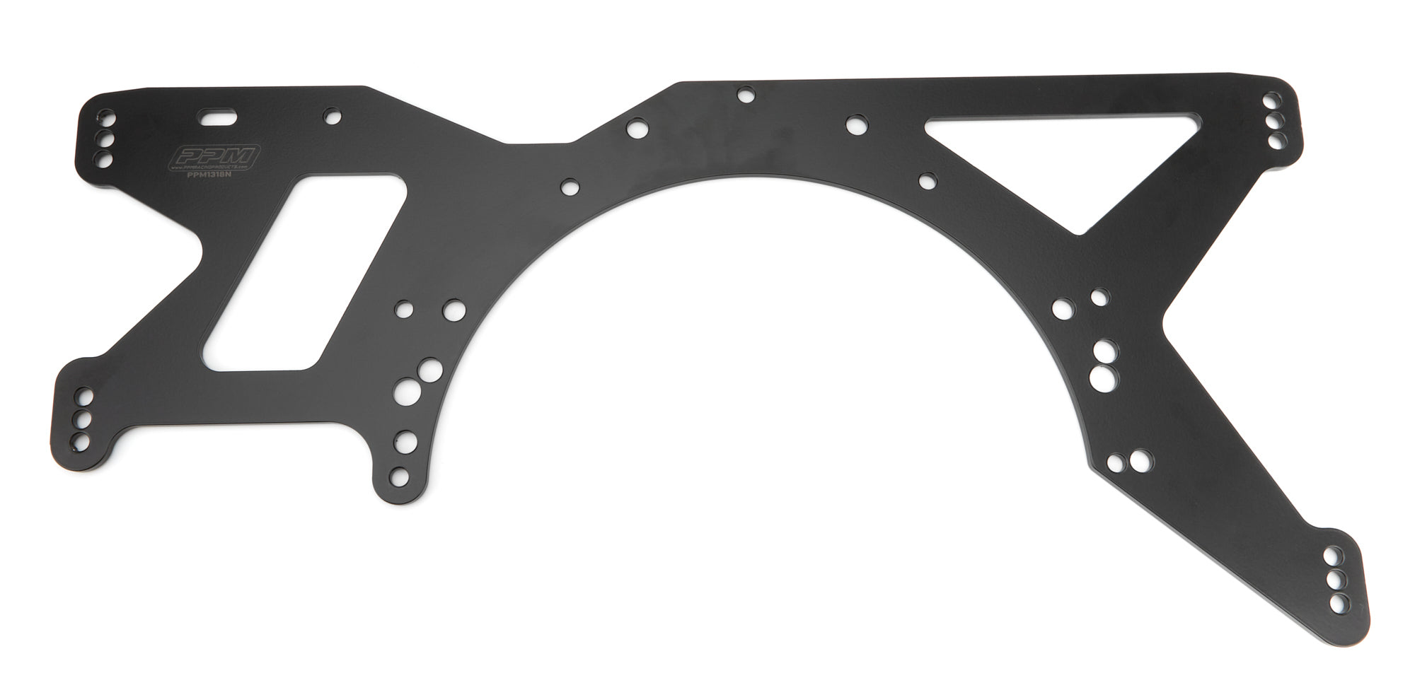 PPM Mid Motor Plate - 0.25 in Thick - Small Block Chevy / Small Block Ford