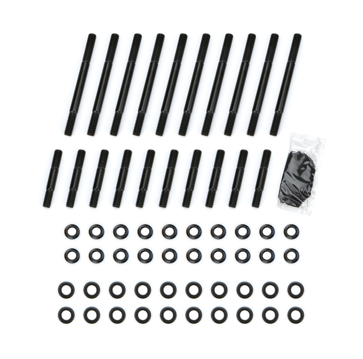 PRW Industries Cylinder Head Stud Kit - 12 Point Nuts - Chromoly - Small Block Ford