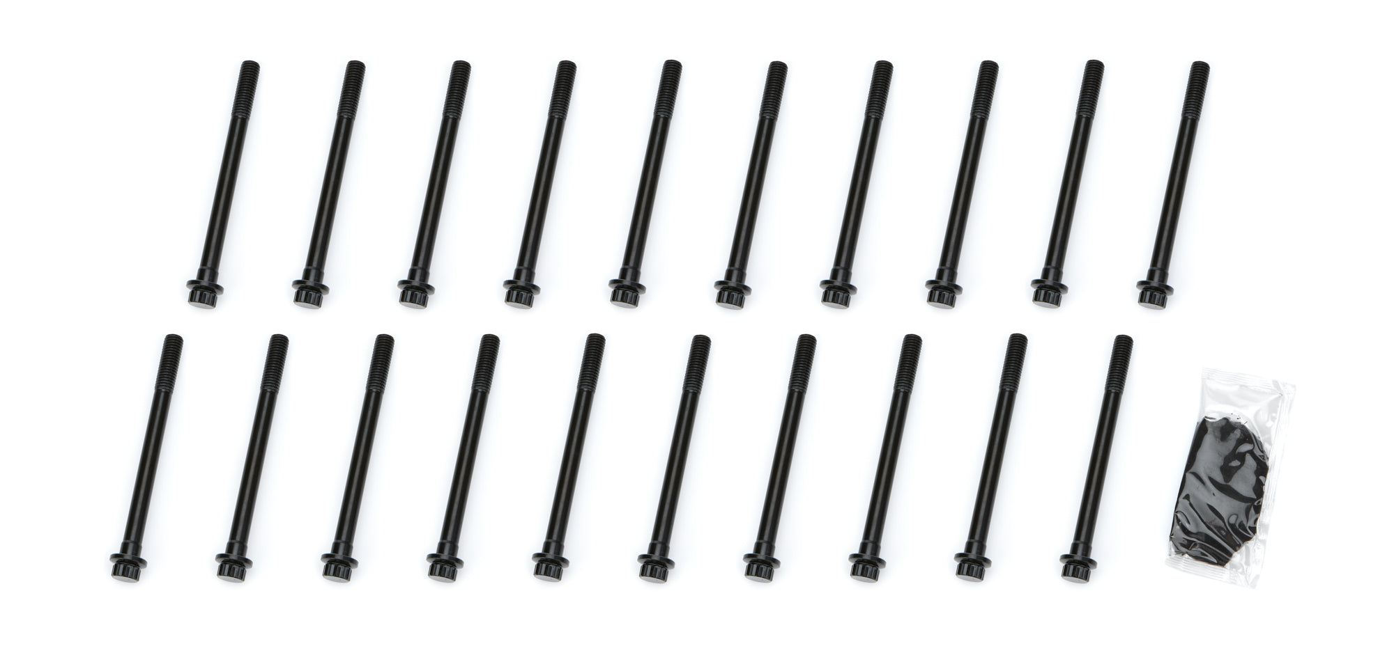 PRW Industries Cylinder Head Bolt Kit - 12 Point Head - Chromoly - Black Oxide - GM LT-Series