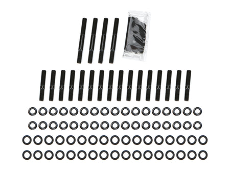 PRW Industries Cylinder Head Bolt Kit - 12 Point Head - Chromoly - Black Oxide - Small Block Chevy