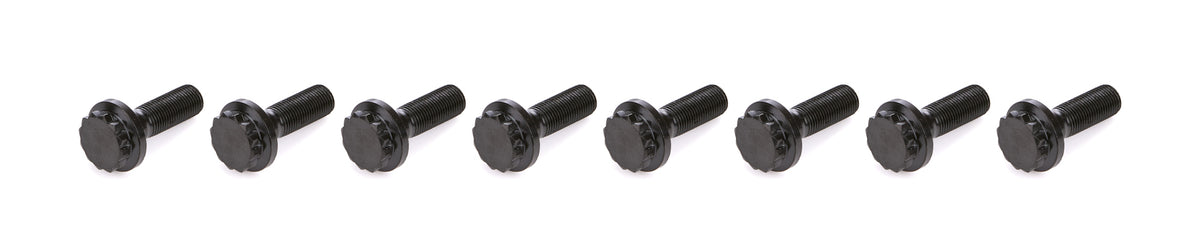 PRW Industries Flywheel Bolt Kit - 10 mm x 1.0 Thread - 16 mm Long - 12 Point Head - Ford PowerStroke 2003-10 (Set of 10)