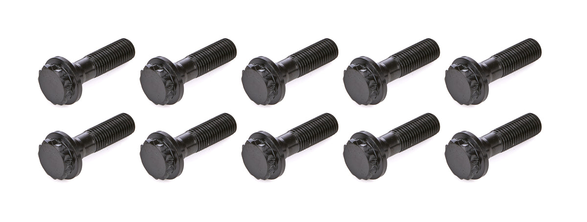 PRW Industries Flywheel Bolt Kit - 12 mm x 1.25 Thread - 1.825 in Long - 12 Point Head - Ford PowerStroke 2011-21 (Set of 10)
