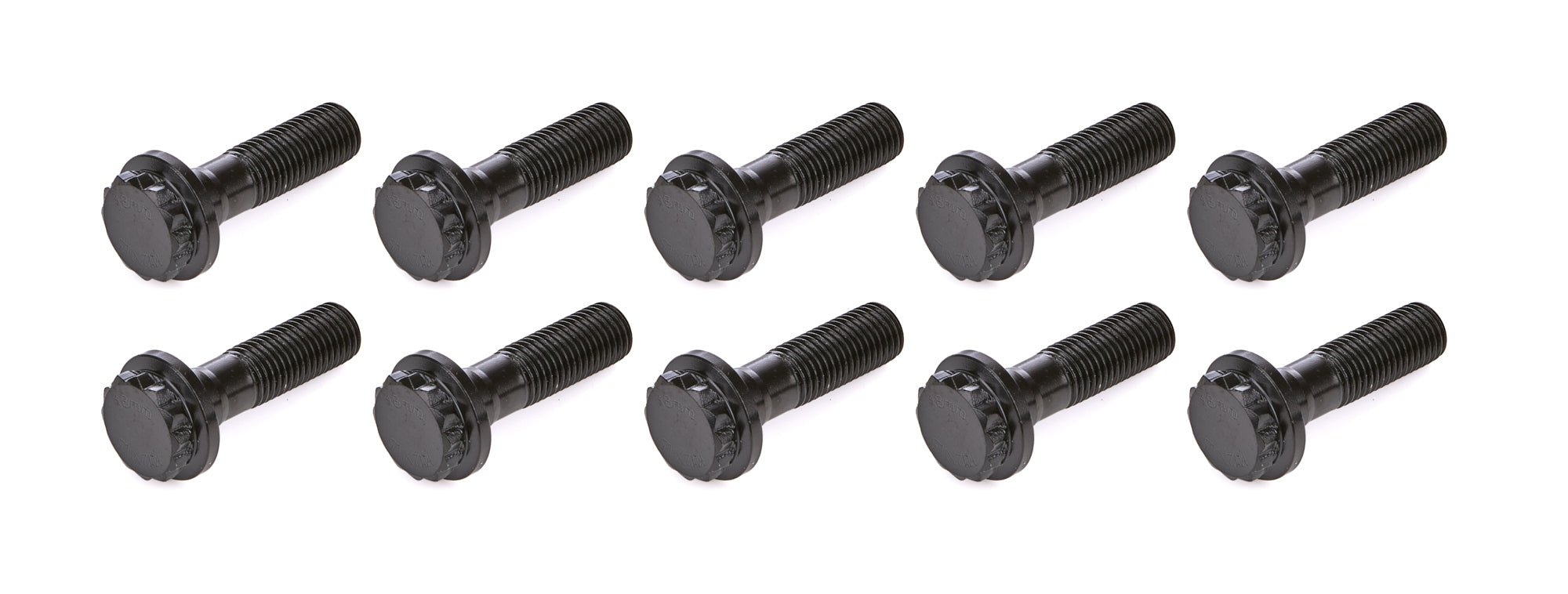 PRW Industries Flywheel Bolt Kit - 12 mm x 1.25 Thread - 1.825 in Long - 12 Point Head - Ford PowerStroke 2011-21 (Set of 10)