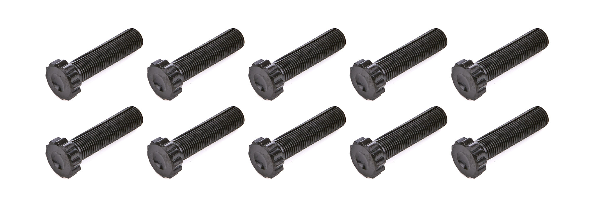 PRW Industries Flywheel Bolt Kit - 12 mm x 1.25 Thread - 18 mm Long - 12 Point Head - Ford PowerStroke 1994-2003 (Set of 10)