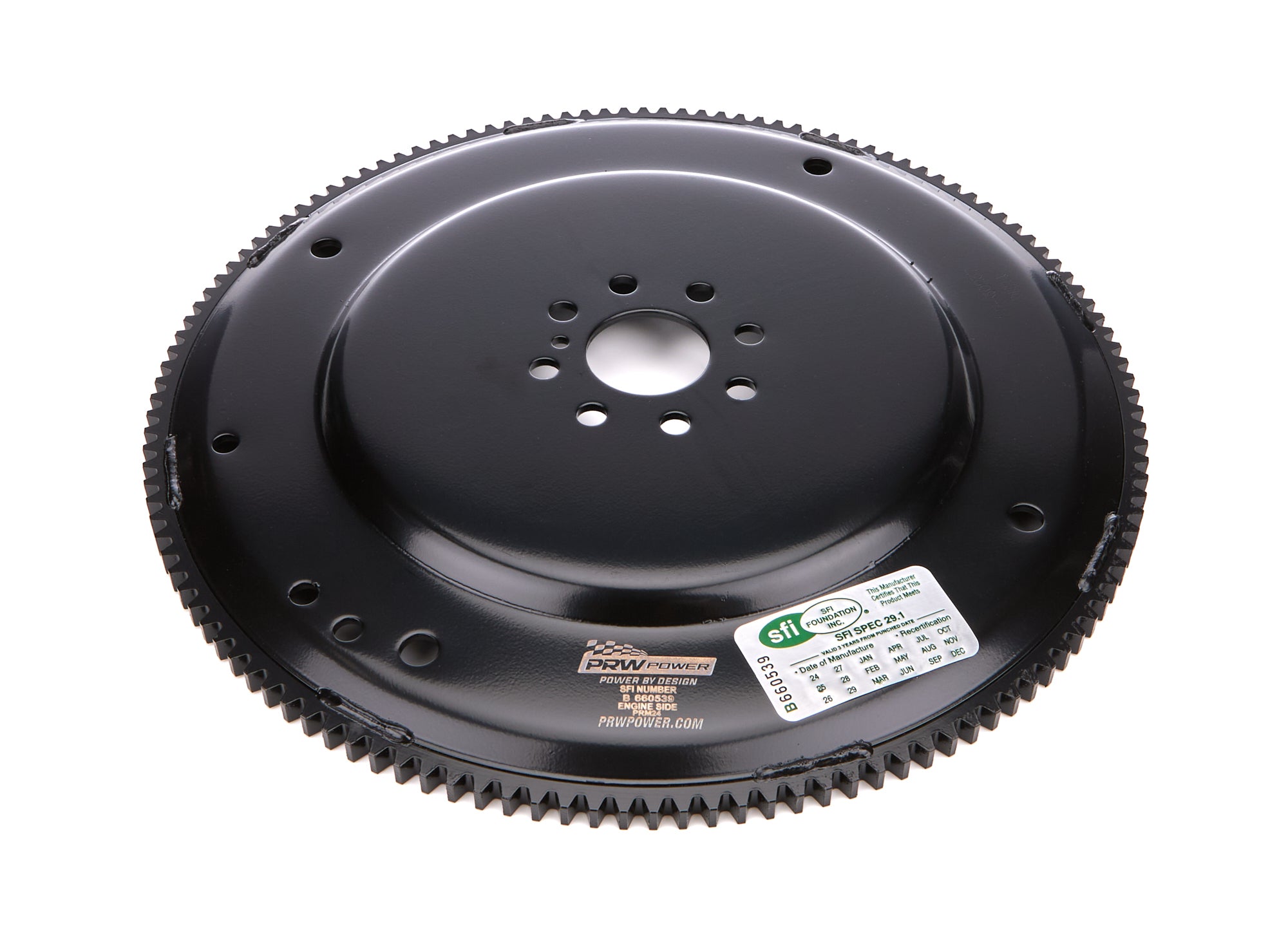 PRW Industries Pro Series Black Label 130 Tooth SFI 29.1 Flexplate - Internal Balance - Ford Coyote