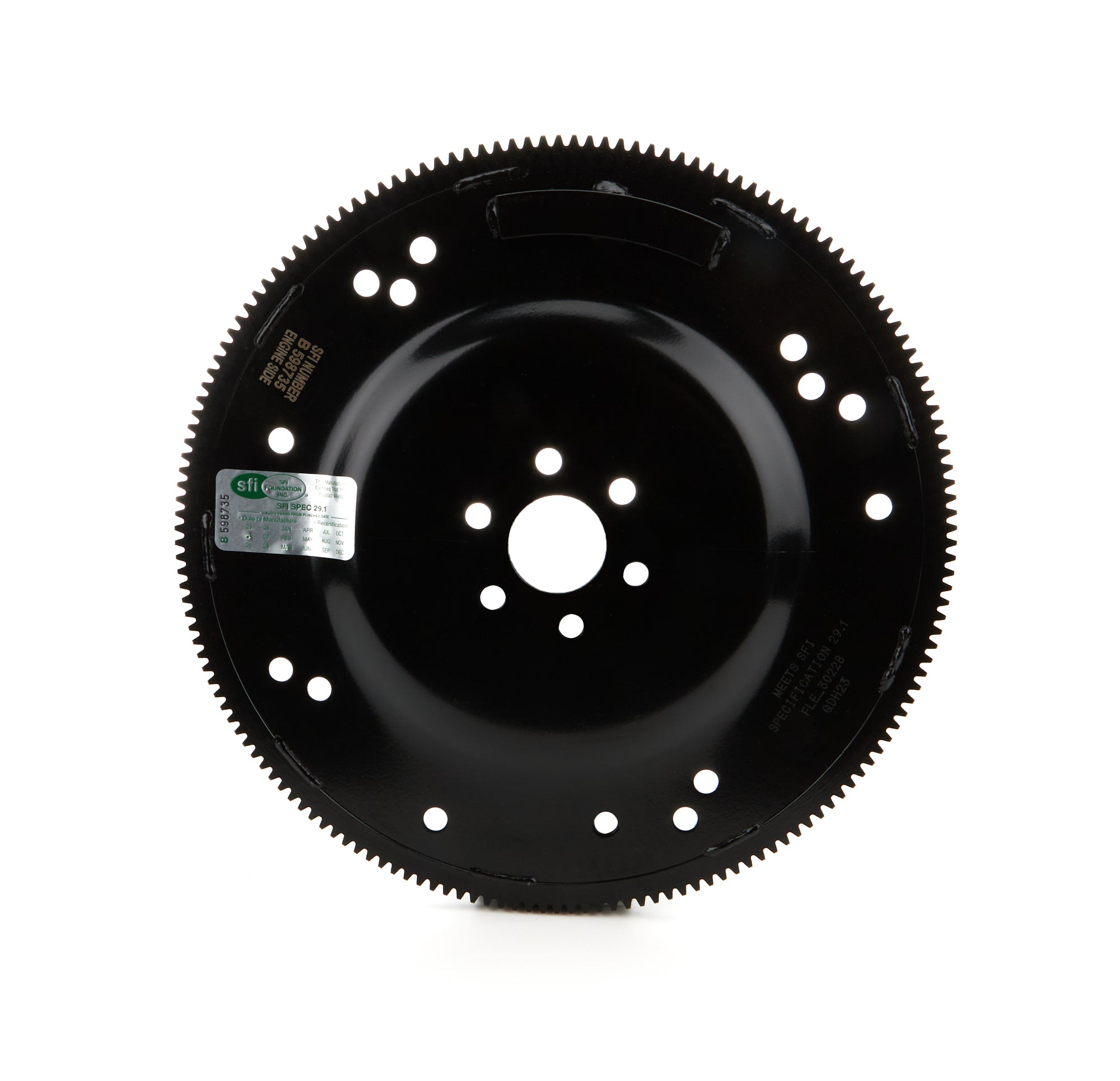 PRW Industries Black Label Special Edition SFI 29.1 164 Tooth Steel Flexplate - 28 oz External Balance - Small Block Ford