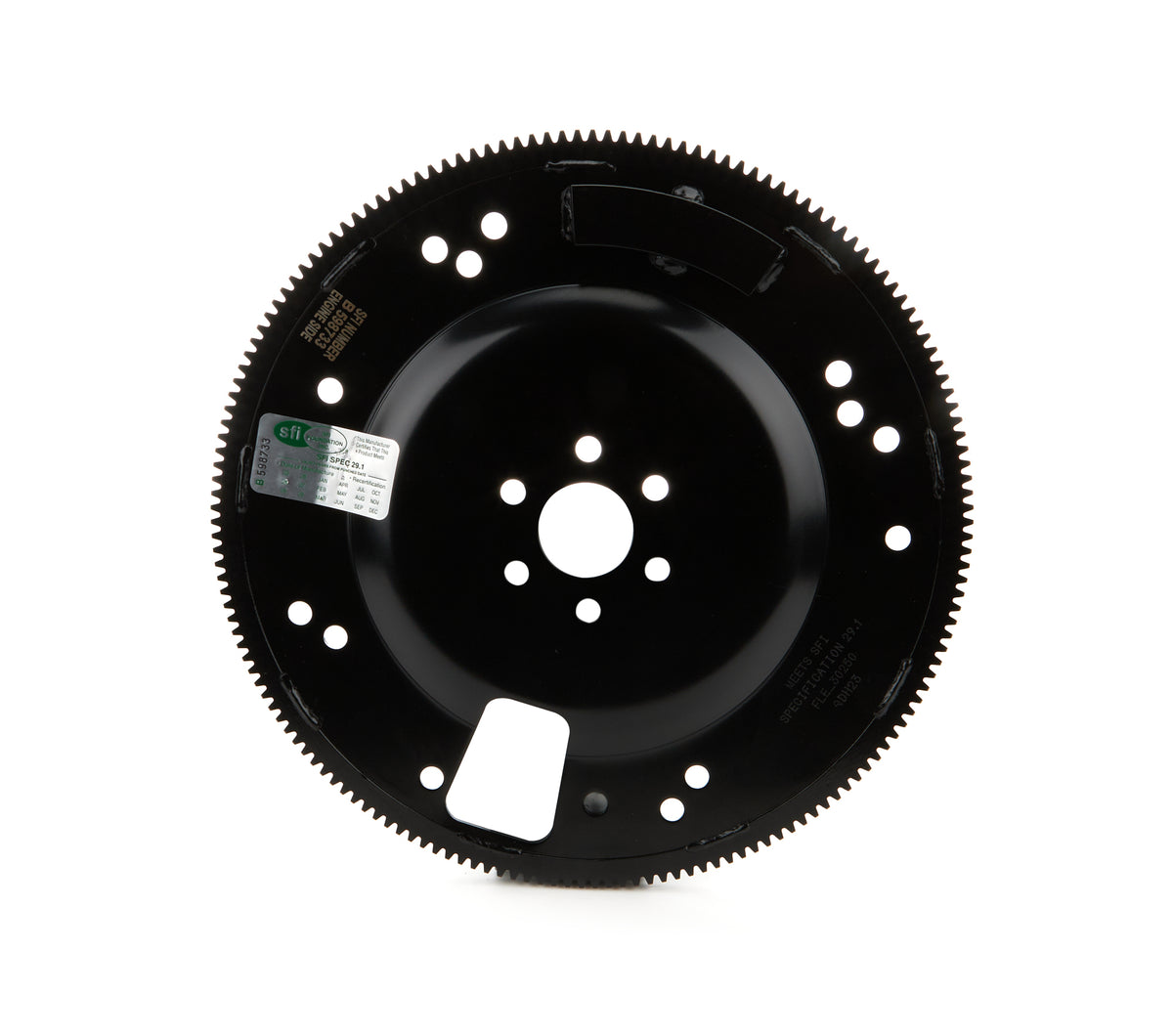 PRW Industries Black Label Special Edition SFI 29.1 164 Tooth Steel Flexplate - 50 oz External Balance - Small Block Ford