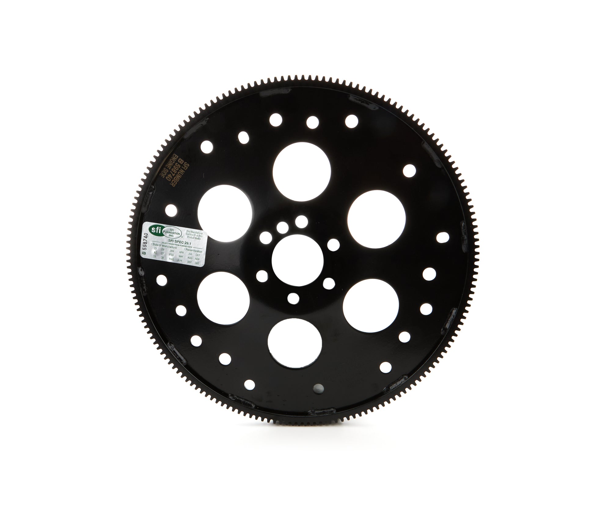 PRW Industries Black Label Special Edition High Integrity Quik-Rev SFI 29.1 168 Tooth Steel Flexplate - Internal Balance - GM LS-Series