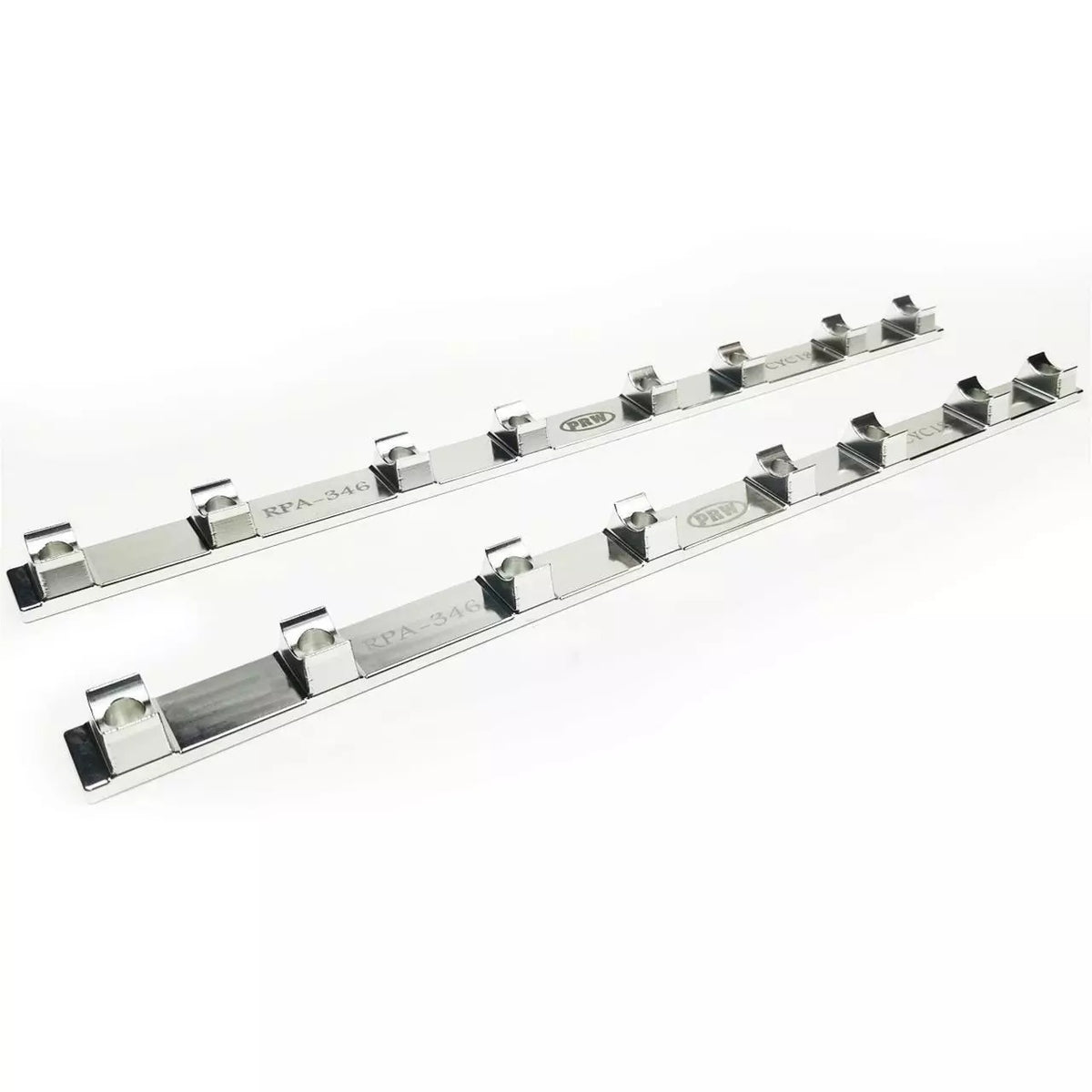 PRW Industries Billet Aluminum Rocker Arm Stand - Gray - GM LS1 / LS6 (Pair)