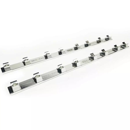 PRW Industries Billet Aluminum Rocker Arm Stand - Gray - GM LS1 / LS6 (Pair)