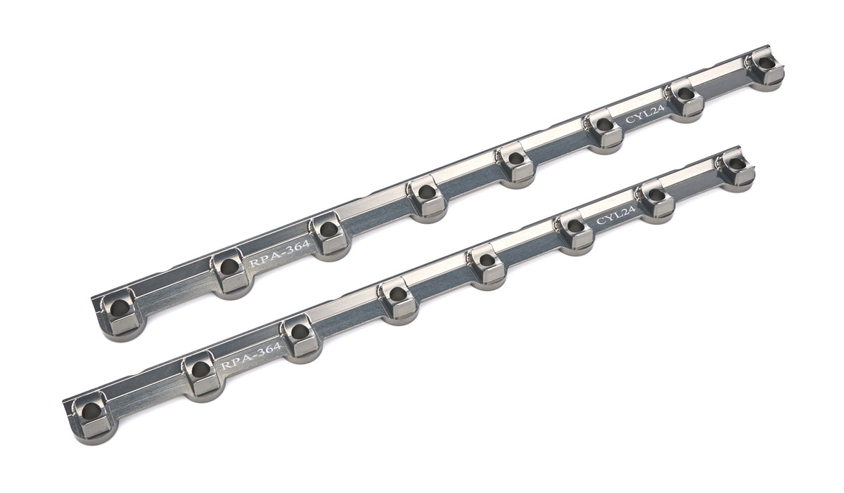 PRW Industries Billet Aluminum Rocker Arm Stand - Gray - GM LS3 / L92 (Pair)