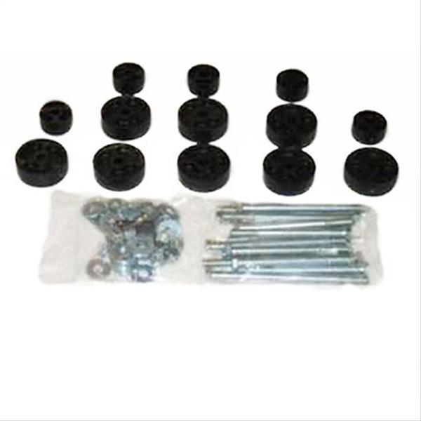 Performance Accessories Body Lift Kit - 1 in Lift - Jeep CJ 1972-86