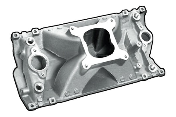 Professional Products Hurricane+Plus Intake Manifold - Square Bore - Single Plane - Vortec - Small Block Chevy