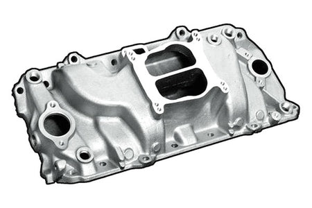 Professional Products Cyclone Intake Manifold - Spread / Square Bore - Dual Plane - Oval Port - Big Block Chevy