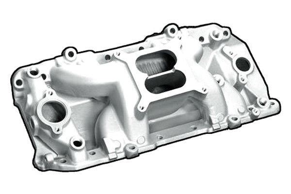 Professional Products Crosswind Intake Manifold - Square Bore - Dual Plane - Oval Port - Big Block Chevy