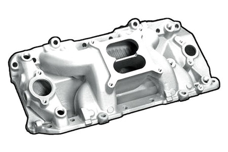 Professional Products Crosswind Intake Manifold - Square Bore - Dual Plane - Oval Port - Big Block Chevy