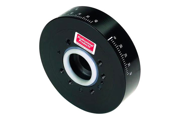 Professional Products PowerForce Harmonic Balancer - 6.400 in OD - Black - External Balance - Small Block Ford