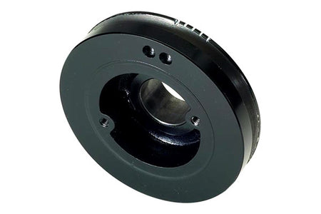 Professional Products 5 in OD Harmonic Balancer - Black - Internal Balance - Nissan / Datsun L-Series 1970-83