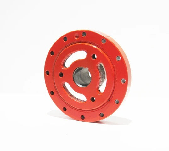 Professional Products 6.12 in OD Harmonic Balancer - Orange - Internal Balance - Small Block Chevy