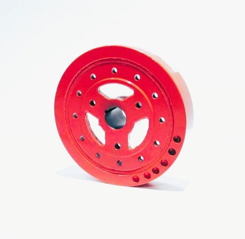 Professional Products 8 in OD Harmonic Balancer - Orange - External Balance - Small Block Chevy