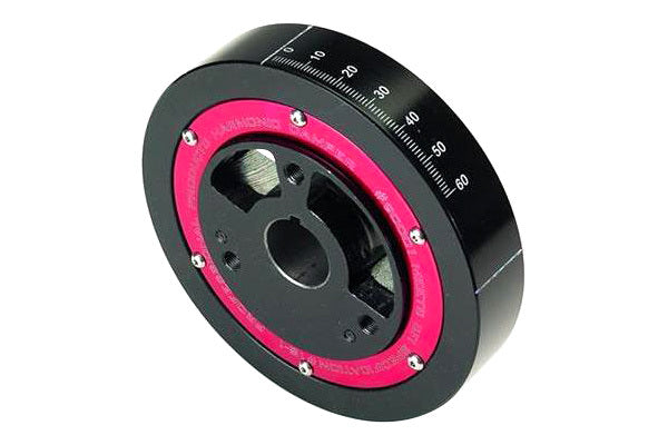 Professional Products PowerForce Plus SFI 18.1 Harmonic Balancer - 6.750 in OD - Black - External Balance - Small Block Chevy