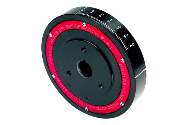 Professional Products PowerForce Plus SFI 18.1 Harmonic Balancer - 8.000 in OD - Black - External Balance - Small Block Chevy