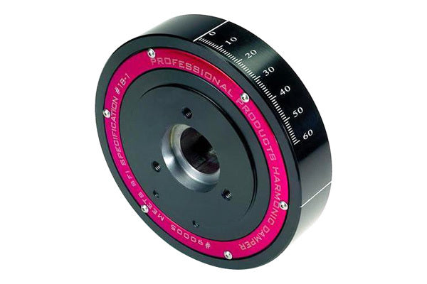 Professional Products PowerForce Plus SFI 18.1 Harmonic Balancer - 8.000 in OD - Black - External Balance - Big Block Chevy
