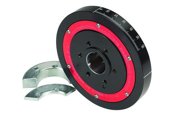 Professional Products PowerForce Plus SFI 18.1 Harmonic Balancer - 7.300 in OD - Black - Internal Balance - Small Block Mopar