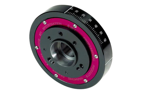 Professional Products PowerForce Plus SFI 18.1 Harmonic Balancer - 6.500 in OD - Black - External Balance - Oldsmobile V8