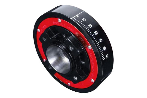 Professional Products 7.20 in OD Harmonic Balancer - Black / Red - Internal / External Balance - AMC V8