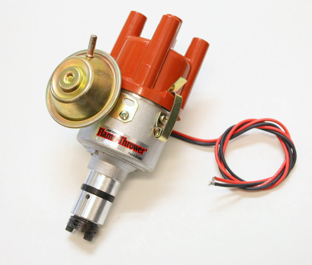 Pertronix Flame-Thrower Type 1 Distributor - Vacuum Advance - Volkswagen 4-Cylinder