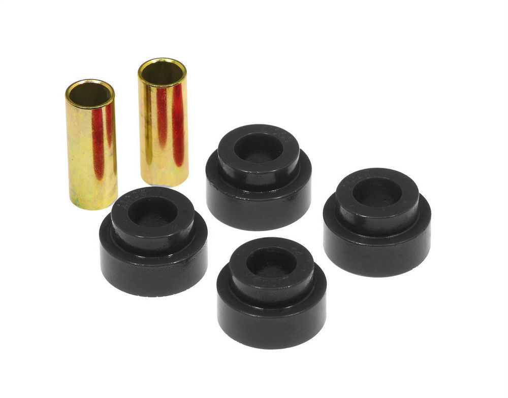 Prothane Round Shock Mount Bushing - 0.5 in ID - 1.030 in OD - 0.630 in Long - Polyurethane - Black