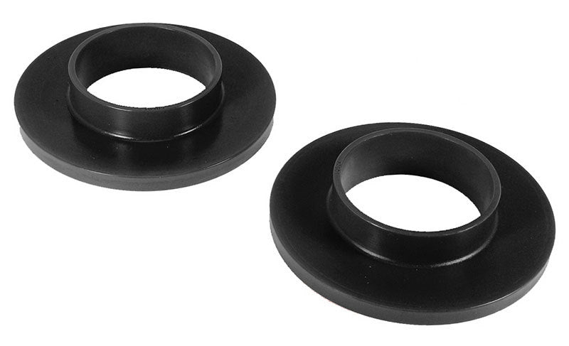 Prothane Front Upper Coil Spring Isolator - Black - Ford Mustang 1964-73