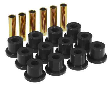 Prothane Spring Shackle Bushing - Rear - Polyurethane - Black - GM Fullsize SUV / Truck 1967-91