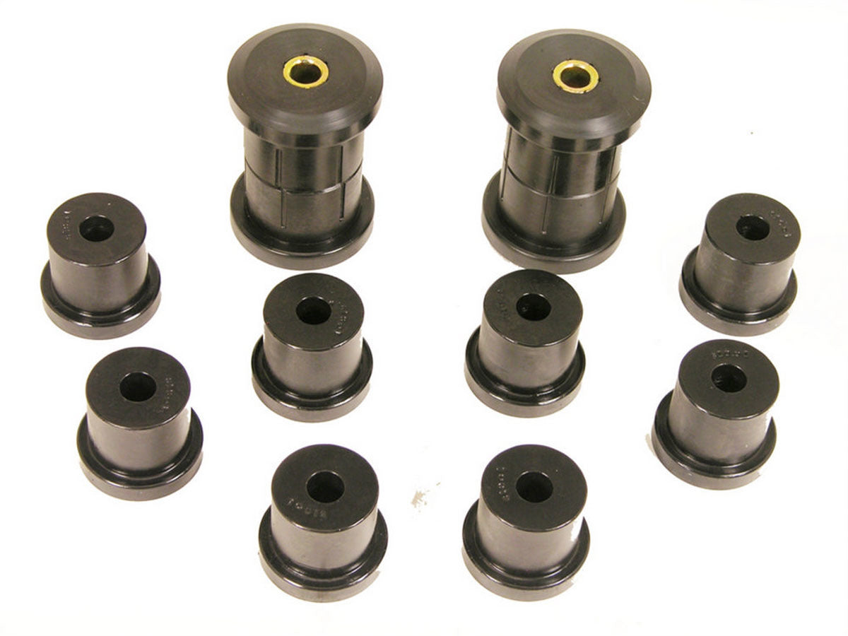 Prothane Spring Shackle Bushing - Mono-Leaf Springs - Rear - Black / Cadmium Plated - GM F-Body 1967-69