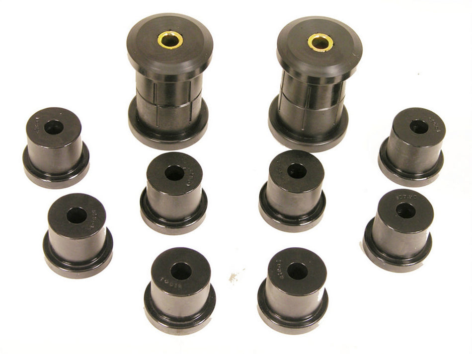 Prothane Spring Shackle Bushing - Mono-Leaf Springs - Rear - Black / Cadmium Plated - GM F-Body 1967-69