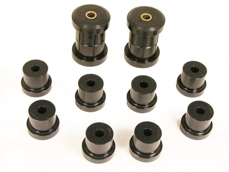 Prothane Spring Shackle Bushing - Multi-Leaf Springs - Rear - Black / Cadmium Plated - GM F-Body 1967-69