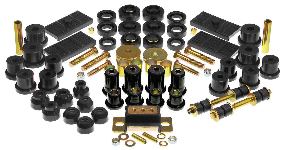 Prothane Suspension Links / Leaf Spring Pads / Transmission Mount / Dust Boots / Body Bushings / Control Arm Bushings Bushing Kit - GM F-Body 1967-69 - Kit