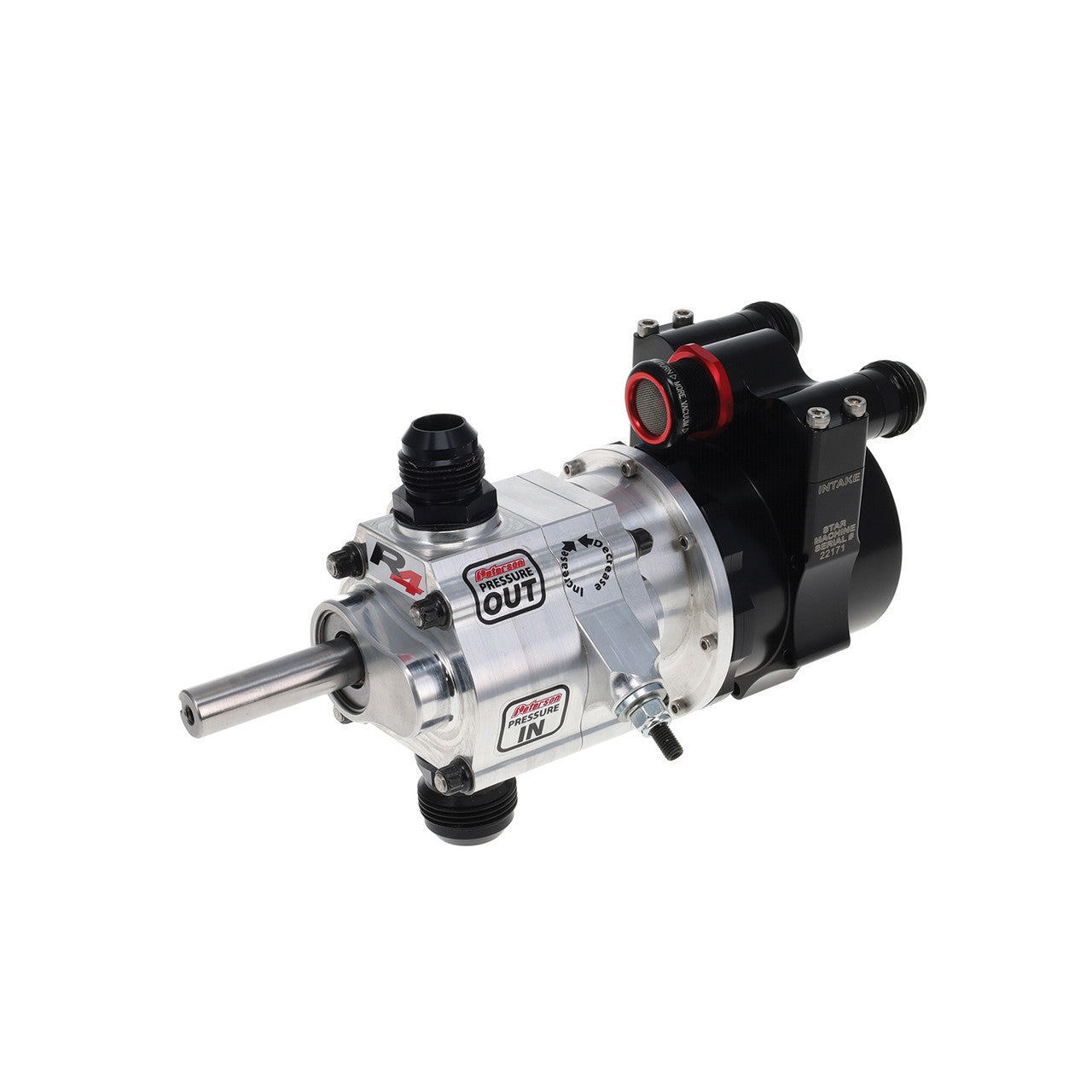 Peterson High Volume 1 Stage External Oil Pump - 1.200 in Pressure