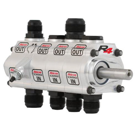 Peterson R4 4 Stage Dry Sump Oil Pump - Left Side Mount