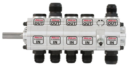 Peterson R4 5 Stage Dry Sump Oil Pump - High Volume - Right Side