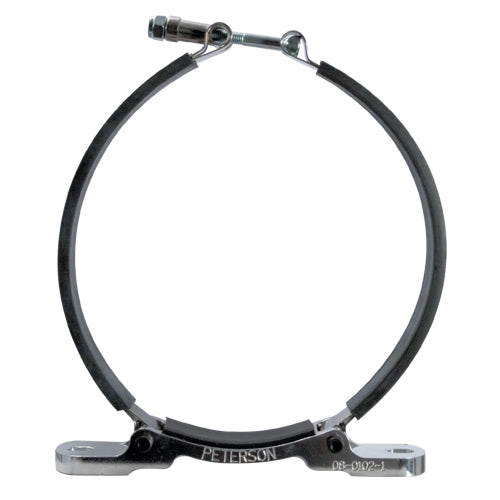Peterson Clamp-On Oil Tank Bracket - Peterson 10 in OD Oil Tanks - Flat Mount (Pair)