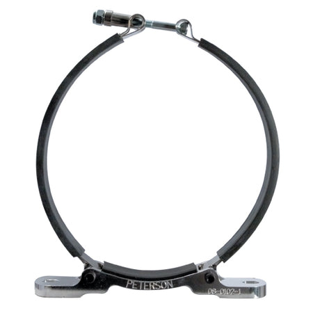 Peterson Clamp-On Oil Tank Bracket - Peterson 10 in OD Oil Tanks - Flat Mount (Pair)