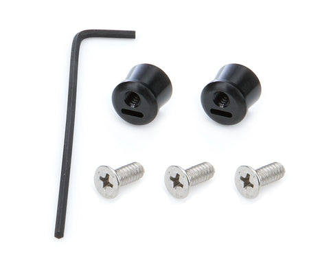 Pulse Helmet Tear Off Post - Black (Pair)