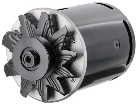 Powermaster Powergen Alternator - 12V - 90 amp - V-Belt Pulley - Custom Mount - Black - Universal