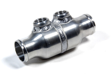 PWR Radiator Check Valve - 1-1/2 in Hose Barb Inlet / Outlet - Two 8 AN Female O-Ring Ports