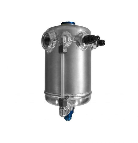 PWR Pressure Can - 40 oz - 8 AN Male Outlet - External Sight Gauge