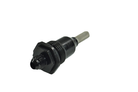 PWR 12 AN Male O-Ring Inlet 6 AN Male Outlet Check Valve - Black