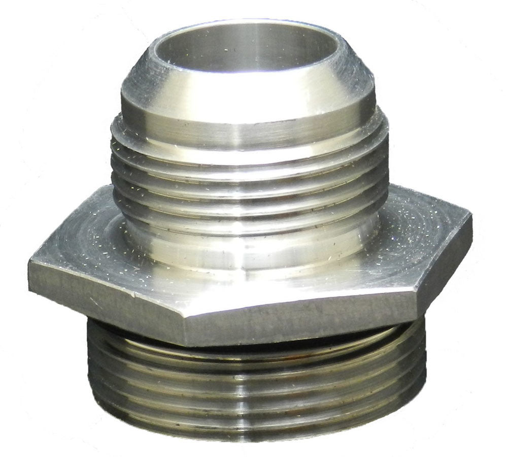 PWR 20 AN Male to 20 AN Male O-Ring Straight Radiator Inlet Fitting - Natural - PWR / C&R Radiators