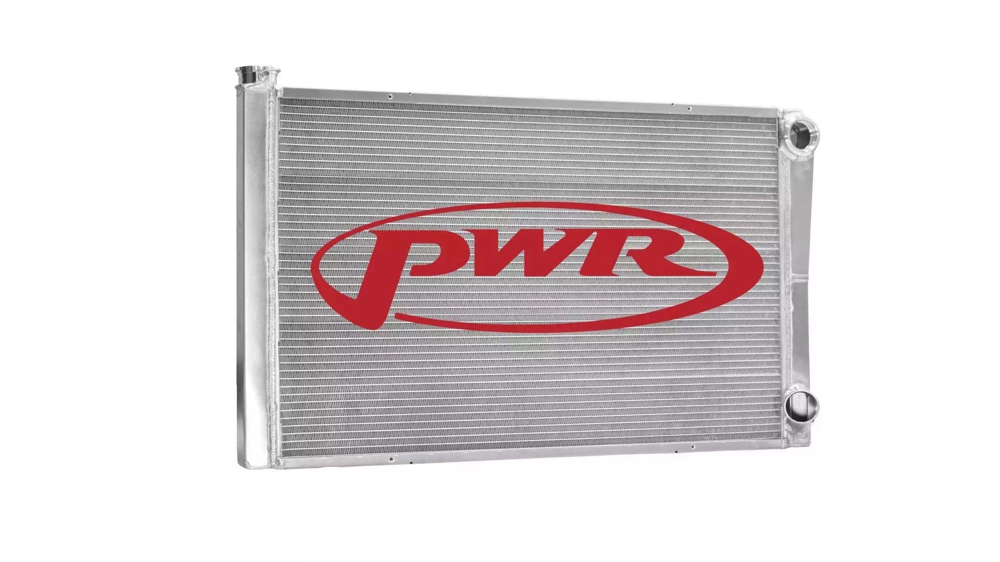 PWR Aluminum Dual Pass Radiator - 31 in W x 19 in H x 1.75 in D